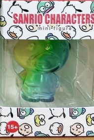 現貨‼️‼️Unbox mini figure x Sanrio 大口仔 彩虹色透明特別版 Minna no Tabo 大寶