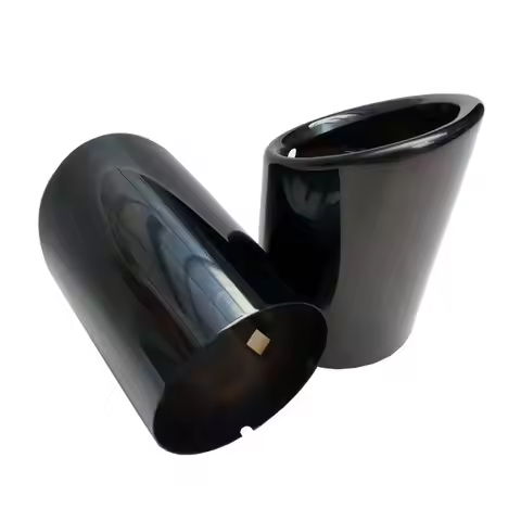 2Pcs Exhaust Tip Tail Pipe Mufflers For Mazda 3 Mazda3 Axela 2019 2020 Metal Decoration Car Accessor