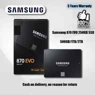 【3 year warranty】Samsung 870 Evo Official store SATA III 500GB 1TB 2TB V-Nand Internal AMD SSD ultra