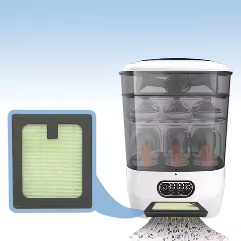 Baby Care HEPA Filter Replacement 2PCS Filter Set For Brezza Dryer Vacuum Filter Set For Brezza For 