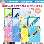 Cotton Receiving Blanket Pranela for New Born Baby Girl and Boy Newborn Hooded Pranella
