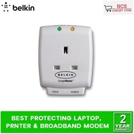 100% Original BELKIN Single Socket Surge Protector F9H110VSACW