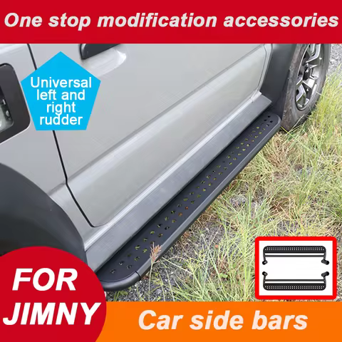 Side step bar foot pedal running board For Suzuki Jimny JB64 Sierra JB74 JB74 2019 -2025 Exterior Ac