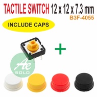 Tactical Switch B3F-4055 Tact Switch Push On With Cap [PREMIUM]