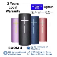 Ultimate Ears BOOM 4 Portable Waterproof Bluetooth Speaker - 2 Years Warranty