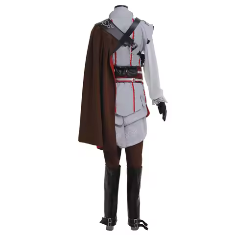 Ezio Auditore Cosplay Costume Women Battle Top Pants Full Set Halloween Carnival Party Outfits