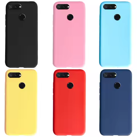 Soft Case For Xiaomi Mi 8 Lite Case Mi8 Lite Cute Candy Pure Phone Cases For Xiaomi Mi 8 Lite 8Lite 