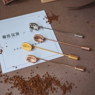 咖啡豆 COFFEE BEAN - 鹿角兔 x 咖啡探險 * 聯名別針
