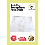 Anti-Fog Transparent Face Shield