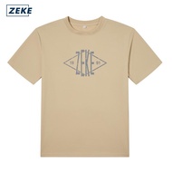 ZEKE A0061 Graphic T-shirt Unisex Digital Printing Short Sleeve Oversized T-Shirt Street Wear
