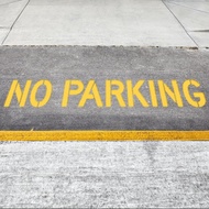 12" Tall Letters Pavement Sign Stencil for Concrete Curb Pavement for Parking LotReusable FireLane S