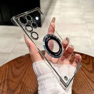 Luxury Plating Frameless Case For Samsung Galaxy S26 S25 S22 Ultra Galaxy S23 Ultra Galaxy S24 Galax
