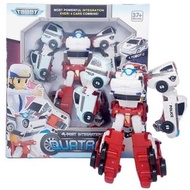 Robot Quatran 4 Cars Integration C D W R Transforming