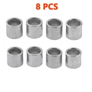 [BTSL] 4/8 pcs 10mm LONG ALLOY BEARING SPACER FOR SCOOTER or SKATEBOARD WHEELS 8mm ID