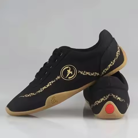 Martial Arts Wushu and Taichi Shoes for Unisex Soft Sole Wushu Shoe Men Designer Morning Exercise Ma