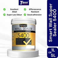 Smart Wall Super Sealer 5400 1L & 5L -  Primer Cat Dinding & High Adhesion Wall Sealer & Anti-Alkali