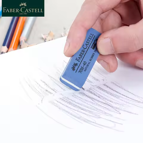 Faber Castell Eraser Rubber Natural Rubber Eraser 1Pcs Faber-castell 7016 Cute Eraser Gel Pen Ink Pe