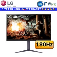 Itw | LG Gaming Monitor 32"(2560x1440 QHD) / 180Hz / IPS / 1ms GtG / UltraGear 32GS75Q-B