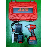 AXM AXIW350 350N.M BRUSHLESS CORDLESS IMPACT WRENCH DRILL TOOL GUN HEAVY DUTY RECHARGEABLE BATTERY