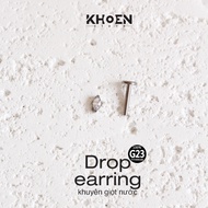 (1 Piece) Titanium Elliptical Earrings G23 - Earrings store