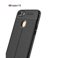 Oppo F5 Auto Case Black Orange Peel Patternfocus