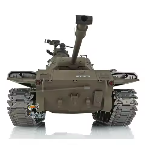 Henglong RC Tank Upgraded Ver 1/16 Scale 7.0 Walker Bulldog PV 3839 360 Turret BB Shooting Metal Tra