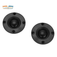 2Pcs Tweeter 1.5Inch 6Ohm 30W Dome Silk Film Tweeter Hifi Treble Speaker Audio Loudspeaker with Heat
