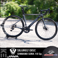 จักรยานเสือหมอบ JAVA รุ่น SILURO 2 (ตะเกียบคาร์บอน ชุดเกียร์ SHIMANO SORA 18 Sp)