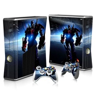 For XBox 360 Slim Console Controller Protector Vinyl Sticker - Transformers