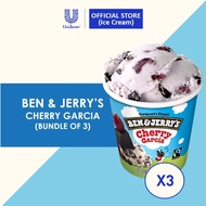 Ben &amp; Jerry's Old School Favorites Ice Cream Pints 473ml  Bundle of 3