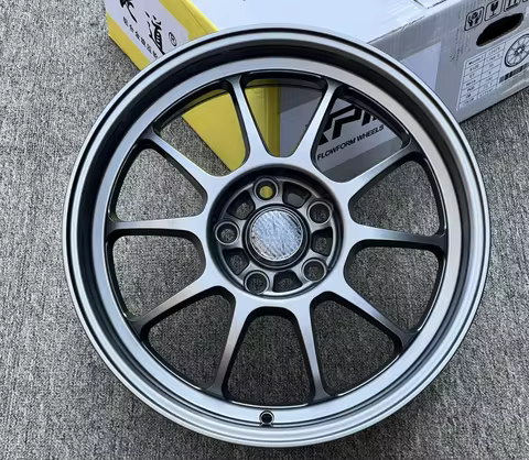 Racing wheels 15 16 17 Inch 4x100 4x114.3 5x100 5x112 5x114.3 Alloy car rims Fit For Honda Toyota Ma