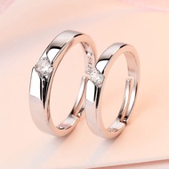 [Promo]Cincin Perak S925 Ring Pria Wanita Cincin Couple Perak S925 Adjustable [COD]Cincin Couple Perak 925 Ring Pria Wanita Cicin Tunangan Kawin Pasangan Sterling Silver S925 Murah Cincin Tunangan Silver Terbaru Murah Terbaru