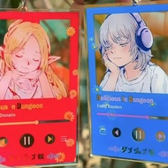 Anime Dungeon Meshi Keychain Dungeon America Acrylic Farin Marcille Laios gift bag decoration model