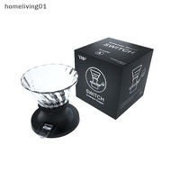 homeliving Immersion Coffee Dripper Glass V60 Coffee Maker V Shape Drip Coffee Filter sg RDY2