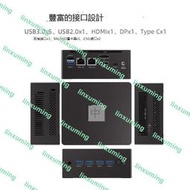 中柏Mini PC N100迷你主機口袋雙網口軟路由英特爾12代準系統工控機小電腦機箱臺式機小型微型n305辦公低功耗
