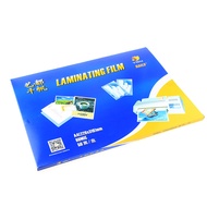 A a4 Plastic Sealing Film 8C Silk Photo Menu Photo Plastic Film Protective Card Film Plastic Sealing
