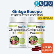 [PROMO] MegaLive Ginkgo Bacopa Plus Gold 2 x 45's