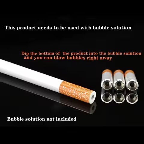 Mischief Creative Cigarette Stick Bubble Stick - Mini Bubble Stick, Handheld Bubble Tube, Party Favo