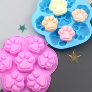 Dog Cat Paw Moulds Food Grade Chocolate Mould Soap Molds Suitable for Chocolate Candy Cake