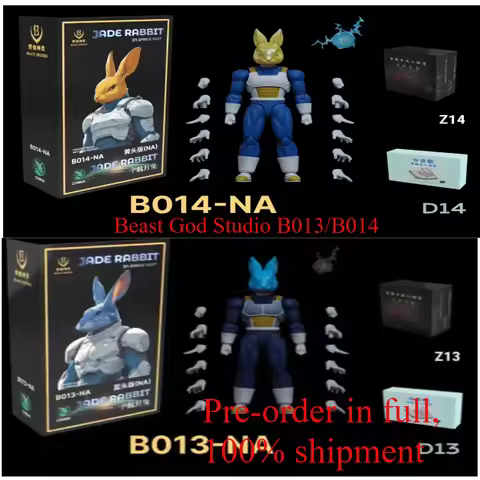 Coming Soon, Original Beast God Kong Studio SHF Super Saiyan SSJ B013 B014 Jade Rabbit Vegetha 3.0 S