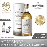 Aultmore 12 Year Old Single Malt Scotch Whisky - 700ml / 70cl 46% ABV - Spirit Distilled in Copper P