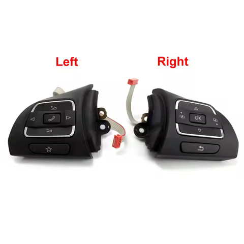 1PCS For Golf MK6 Tiguan Jetta MK6 Car steering wheel button switch 5C0959537B 5C0959538B 5C0 959 53