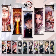 Demon Slayer Hanging Painting Anime Home Decoration Shinazugawa Sanemi Canvas Scrolls Pictures Himej