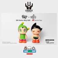 🔥พร้อมส่ง🔥🌈  Unbox Industries:  Go Astroboy Go x Greenie & Elfie Set Standing 🍌🍌😍 DESIGN: TOO NATTHA