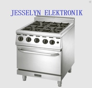 MODENA GR 7741 GO BURNER GAS RANGE WITH OVEN / KOMPOR OVEN 4 TUNGKU