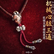 Mechanical Heart Tee Buddha Head Cyberpunk Bracelet diy Accessories Spacer Beads Wenwan Accessories 