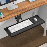 Keyboard tray under desk drawer tray Ergonomics Mouse stand Computer office pull-out rotation