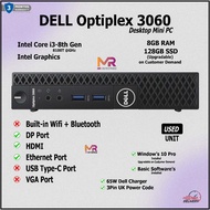 BEST DEAL💥✔ Dell OptiPlex 3060 Micro| Core i3-8th Gen | 4GB RAM-128GB SSD |  Mini PC (Refurbished)