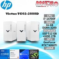 Hp PC Victus TG02-2888D i7-14700F 16GB SSD 512GB+HDD 1TB WIN11+OHS