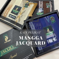 MANGGA JACQUARD | kain pelikat mangga Jacquard | kain pelikat raya mangga | kain pelikat terawih